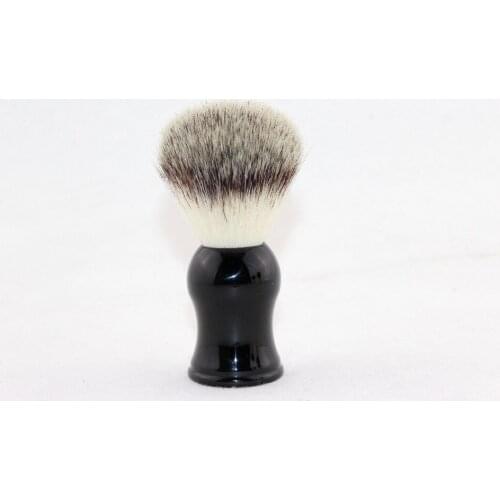 FS-#SYB20-EB14, 20MM Synthetic Fiber Shaving Brush Faux Ebony Handle+FREE SHIPPING