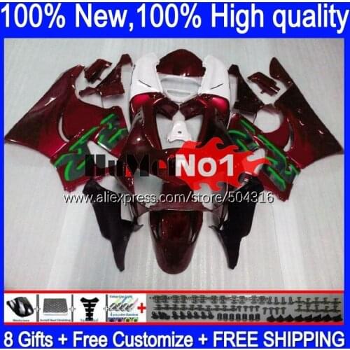 Body For HONDA CBR900RR CBR919RR 110MC.37 CBR 919RR wine red hot CBR900 RR CBR 919 RR CC 900RR 1998 1999 CBR919 RR 98 99 Fairing