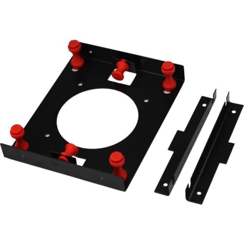 5.25 Inch to 3.5 Inch Computer Hard Disk Bracket Optical Drive Desktop Mechanical Hard Disk Bracket Noise Reduction