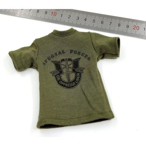 EASY/SIMPLE ES 26042R 1/6 American Lut Tropical Edition T-shirt Model For Action Figure Body DIY Accessories