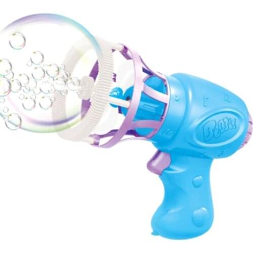 Summer Funny Magic Bubble Blower Machine Electric Automatic Bubble Maker Gun with Mini Fan Kids Outdoor Toys Wedding Supplie