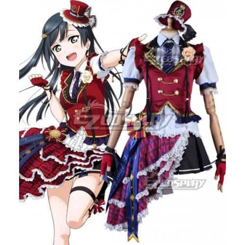 Love Live! Lovelive! PERFECT Dream Project Setsuna Yuki Festival Dress Halloween Party Girls Dress Cosplay Costume E001