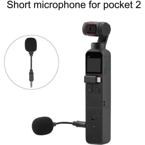 Mini Portable 3.5mm Microphone Handheld Camera Accessory for DJI OSMO Pocket 2