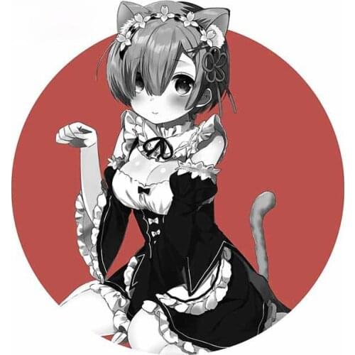 Sexy Cartoon Graphical Anime Vinyl Car Wrap for Car Sticker Personality Graffiti Decal Windshield Occlusion Scratch Kk13*12cm