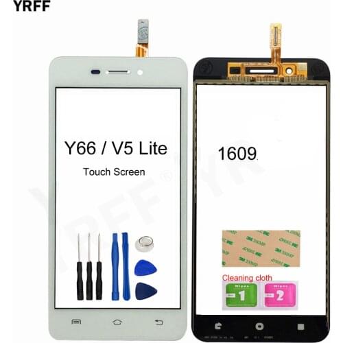 For Vivo Y66 Touch Panel Sensor For Vivo V5 Lite 1609 Touch Screen Digitizer 5.5'' Front Outer Glass Sensor Panel Parts