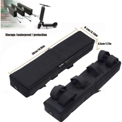 38cm Electric Scooter Battery Bag Bicycle Front ebike Waterproof Storage Protect for MTB eBike Controller Battery Li-ion Bag