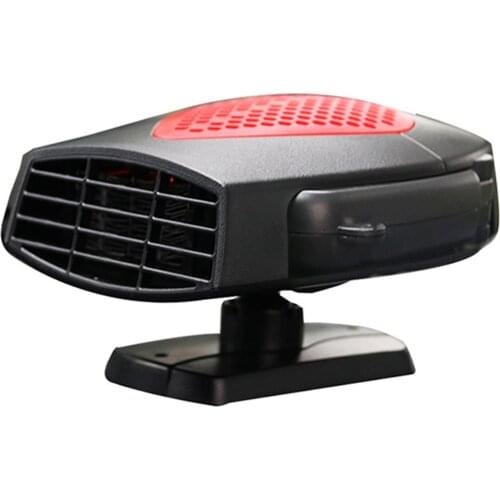 Mist Eliminator 12V24V Heater Portable Snow Demister Car Heater 2 In1 12V ABS Easy To Carry Portable Electric Heater Cooling Fan