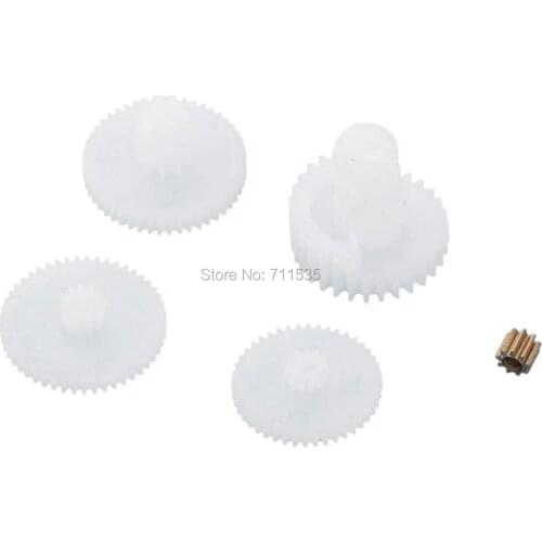 WLtoys V950 RC Helicopter Parts Plastic Servo Gear Set Original Gears