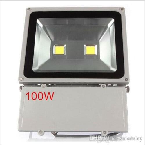 1pcs 100W Led Floodlight 2pcs 50W Chip Waterproof Outdoor Led flood light AC85-265V Outdoor Led Spotlight Outside Led Reflector