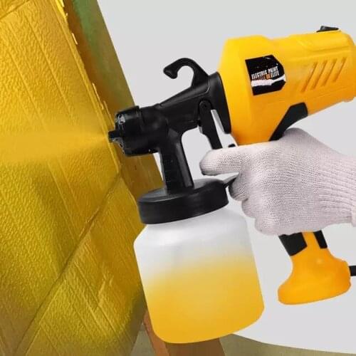 400W Electric paint spray gun 220V High Power Home airless airbrush Adjustable spray range Easy Spraying