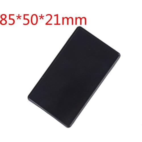 85x50x21mm Waterproof Black diy Housing Instrument Case Plastic Electronic Project Box Electric Supplies