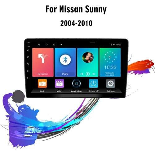 Eastereggs For Nissan Sunny 2004-2010 2 din Android Car Radio Stereo WIFI GPS Navigation Multimedia Player head unit