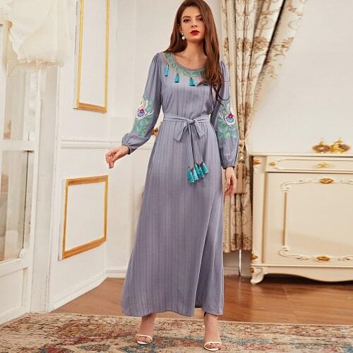 Turkey Muslim Long Dress Islam Abayas Caftan Marocain Kaftan Dubai Abaya Dresses For Women Robe Djellaba Musulmane Femme Vestido