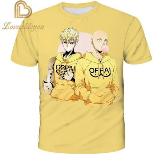 Janpanese Anime One Punch Man T Shirt Men Women Kid Tshirt Top Streetwear Tee Spring Summer Tshirt for Boys Girls