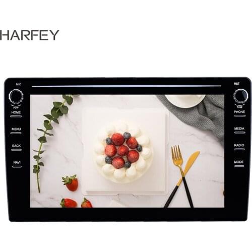 Harfey HD Touchscreen 9 inch Android 8.1 GPS Navi Universal car Radio with Bluetooth AUX WIFI USB support DVR Carplay OBD2 DAB