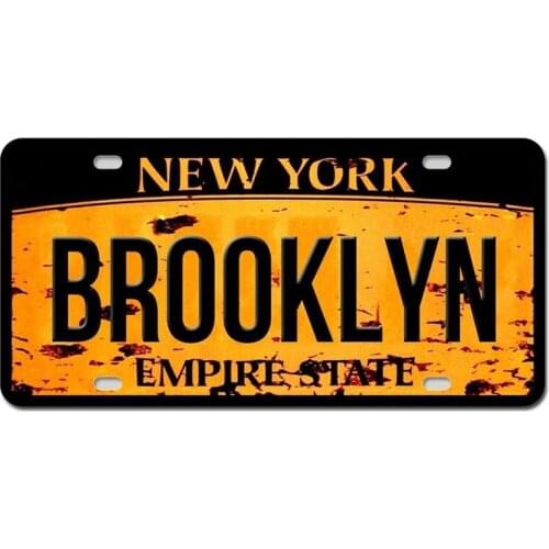 Creative Fine Car Sticker License Plate Style Waterproof Decal Trunk Motorcycle Decor Car Styling Vinyl Stickers Kk13*6cm