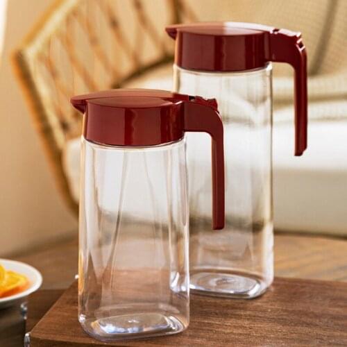High Capacity Water Jug Plastic Heat Resistant Juice Storage Water Jug Japanese Transparent Jarra De Agua Drinkware DE50SH