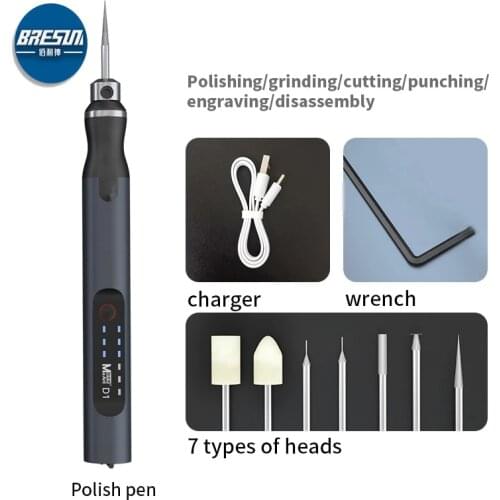 MaAnt D1 Speed adjustable electric grinding pen small grinding machine mini jade electric engraving pen engraving pen