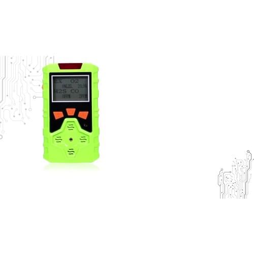 Multi gas detector methane 0-100%lel,0-100ppm hydrogen sulfide,oxygen 3 in 1gas detector