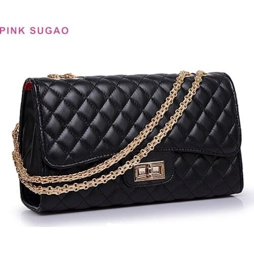 Pink Sugao crossbody bags for women designer purses and handbags luxury handbags women bags designer chain bag famous style new