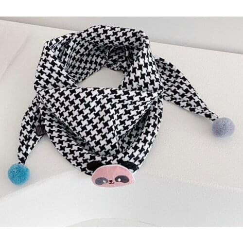 2022 New Spring Autumn Baby Triangle Scarves Cotton Linen Boys Girls Scarf Bibs Children Neck Wear Baby Toddler Warm Neck Scarf