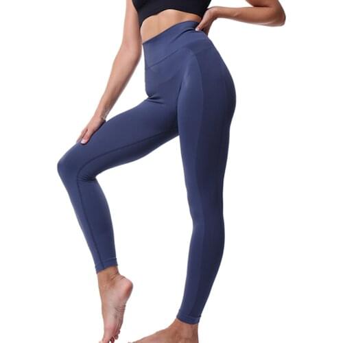 Women Gym Yoga Seamless Pants Sports Clothes Stretchy High Waist Athletic Exercise Fitness Leggings Activewear Pants
