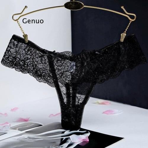 10 Pcs Lace Explosion Antibacterial Panties Women Underwear Female Underpants Solid Comfortable Briefs G-String Thong T-String