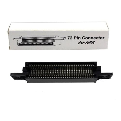 100PCS Connector Slot Socket For NES 72 Pin