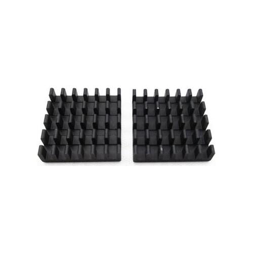 20pcs Motherboard Heatsink 19*19*5mm Aluminum Heat Sink Graphics Card Radiator for LED Power Suply Memory Chip IC