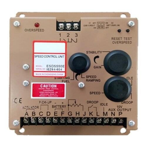 Free shiping Generator Speed Governor Controller Module ESD5550E