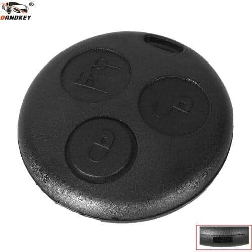 DANDKEY 3 Buttons Remote Key Shell Case Replacement Fob For Benz SMART Fortwo For Mercedes Benz Case Hot Sale Free Shipping