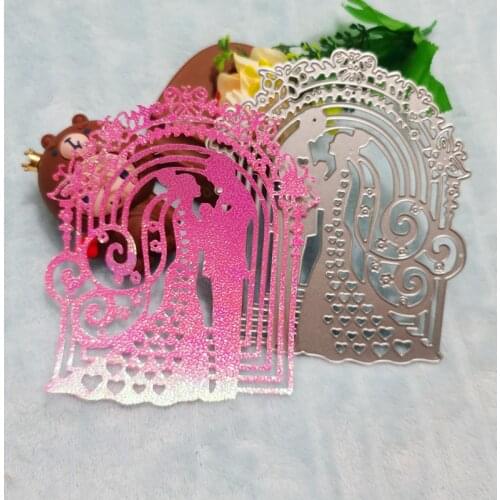 Wedding card decoration Metal Cutting Dies for DIY Scrapbooking Album Paper Cards Decorative Crafts Embossing Die Cuts