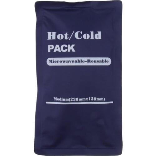 Reusable Gel Freezable Hot Cold Pack Ice Bag For Leg Knee Injuries Headache Gel Ice Cold Compress Pack Microwavable