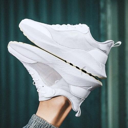 Men Hot Sale Men Casual Loafers Designer Trainers Shoes Breathable Mens White Tenis Masculino Preto Man High Quality Slip On