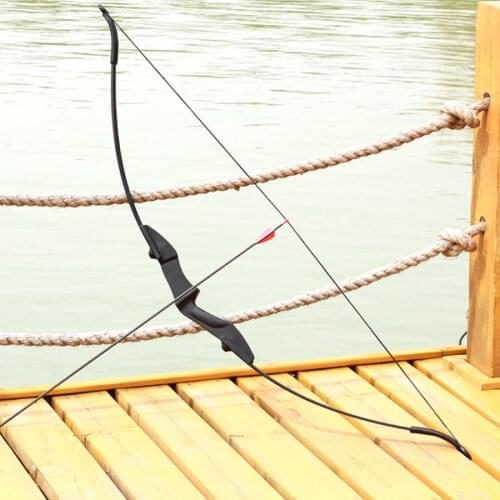 Outdoor Shooting Training Left And Right Hand Bow And Arrow Set, 20/30/40 Pound Double Arrow Recurve Bow And Arrow Set