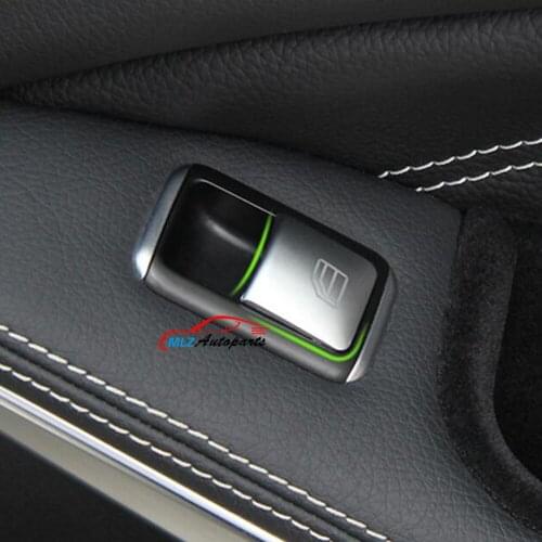 Door Armrest Window Glass Lifter Panel Button Switch Cover Trim Sticker For Mercedes Benz A B Class W246 W176 2012 - 2014 2015