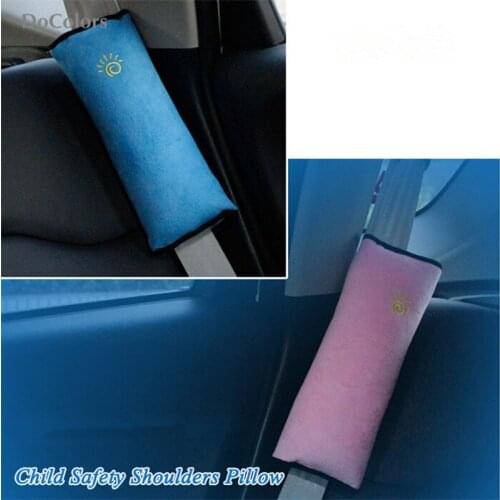 DoColors car Seat Belt shoulder pad pillow case For DACIA Duster Lodgy SANDERO STEPWAY Dokker Logan