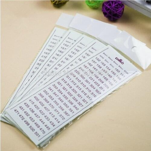 New Sticker With Color Number Of DMC Thread Embroidery Cross Stitch Floss Thread Tool Accessory