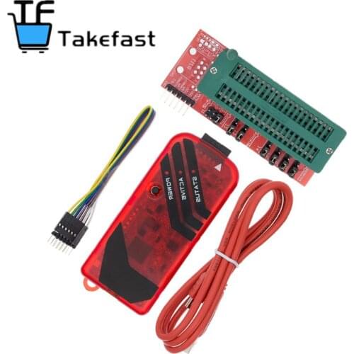 PICKIT3 PIC KIT3 PICKIT 3 Programmer Offline Programming PIC Microcontroller Chip Monopoly+PIC Programmer adapter seat