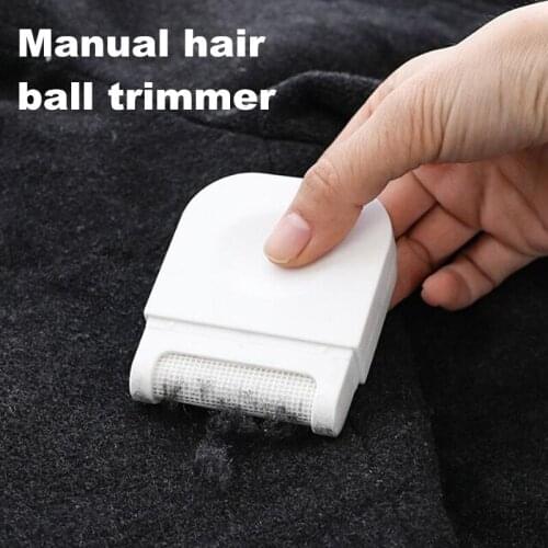 White Square Clothing Remover Portable Sticky Hair Pilling Cleaner Brush Pet Sweater Clothe Shaver Laundry Cleaning Tool
