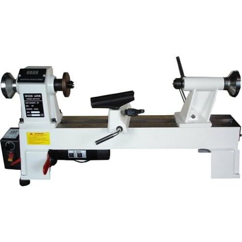 12 "Mini Carpentry Infinitely Variable Speed Working Turning Wood Lathe Router MC1218VD
