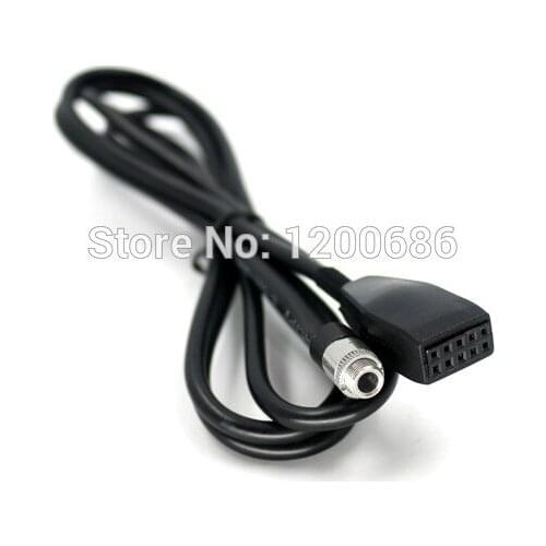 3.5MM Female Auxiliary Aux Audio Cable For BMW