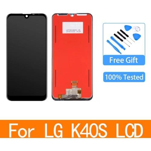 6.1" For LG K40S LCD X430 X430EMW Display with frame Touch Screen Digitizer Assembly Replacement Accessory For LG K40S lcd