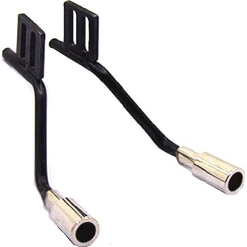 1Pair Metal Simulation Exhaust Pipe Gas Vent for Traxxas Trx4 Defender Ford Bronco SCX10 Rc Car Parts Exhaust Manifold