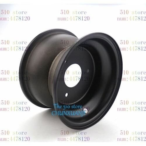 Free shipping ATV accessories before the vacuum after 19X7-8 18X9.5-8 inch 3 hole 4 eye iron wheel aluminum wheels