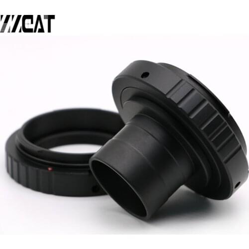 Microscope to Canon Nikon Single Lens Reflex Camera Interface SLR Bayonet Adapter Ring for Nikon and Canon SLR Camera