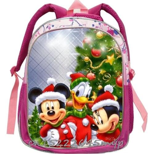 Disney Fashion School Backpack For Teenage Princess Girl Mochila Feminina Women Backpacks Nylon Casual Laptop Bagpack Female