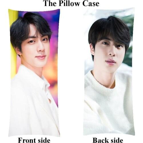 New Kim Seok Jin long PillowCase home body pillow Cover Case Customize