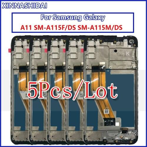 5PCSLCD Screen Original For Samsung A11 LCD For Samsung A11 2020 A115F Display LCD Screen Touch Digitizer Assembly