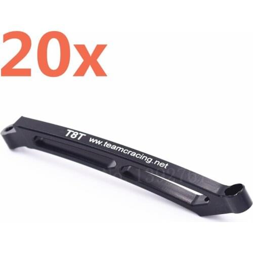 20pcs RC Car OP C Chassis Braces Aluminum Alloy TEAM C TU0837 T8T V3/T8TE Truggy For Off Road Buggy Remote Control Cars